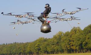Квадрокоптер для человека, будущее уже рядом Основные прототипы квадрокоптеров для полета человека